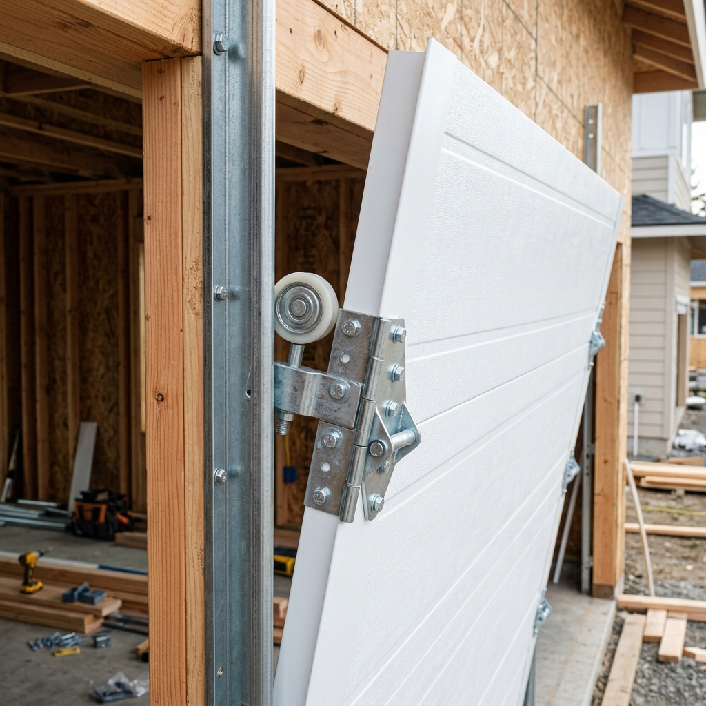 Garage door opener installation project